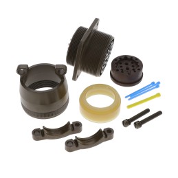 1 pcs : MS3100E28-11S - MIL-5015 MS/AC THREADED RECEPT