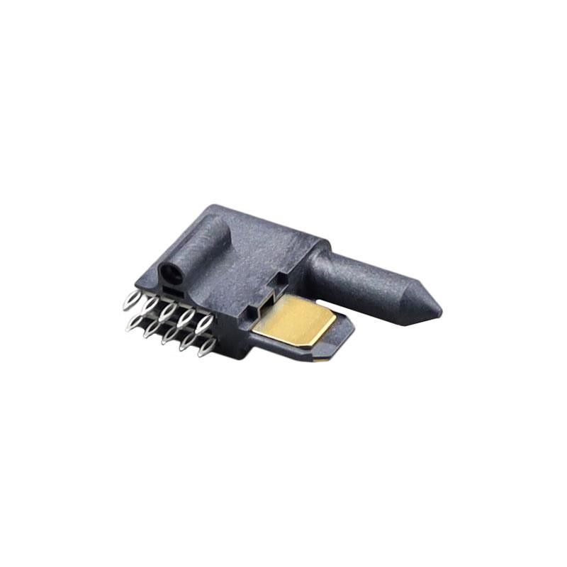1 pcs : 1720451001 - CONN PLUG 1POS R/A PRESS-FIT