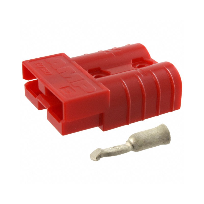 1 pcs : 647893-3 - CONN PLUG 2POS IN-LINE CRIMP