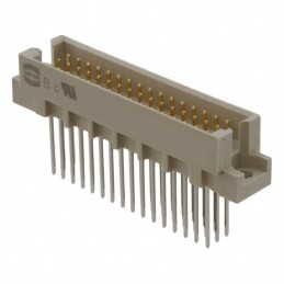 1 pcs : 09281486907 - CONN DIN HDR 48POS PNL MNT GOLD