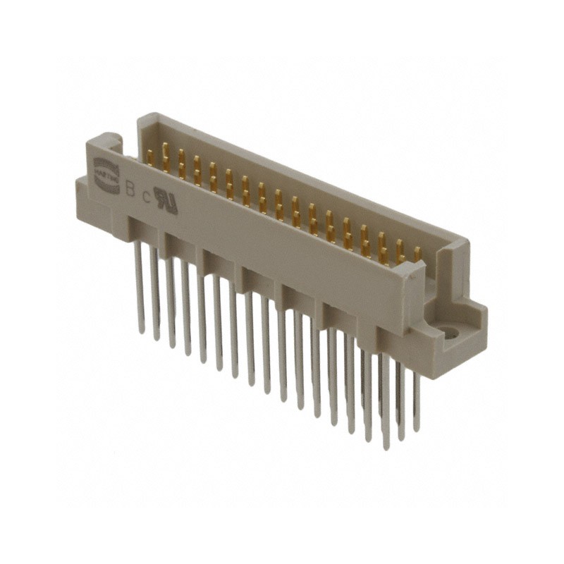 1 pcs : 09281486907 - CONN DIN HDR 48POS PNL MNT GOLD