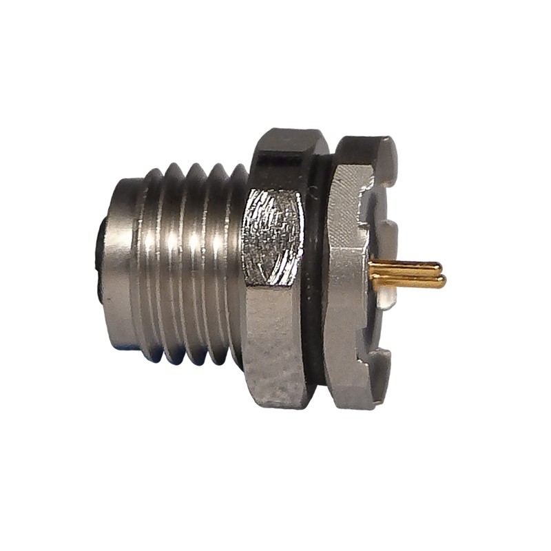 1 pcs : 852-002-213R001 - CONN PLUG FMALE 2POS GOLD SOLDER