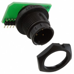 1 pcs : EN3P3MRAPCBW - CONN RCPT MALE 3POS GOLD SOLDER