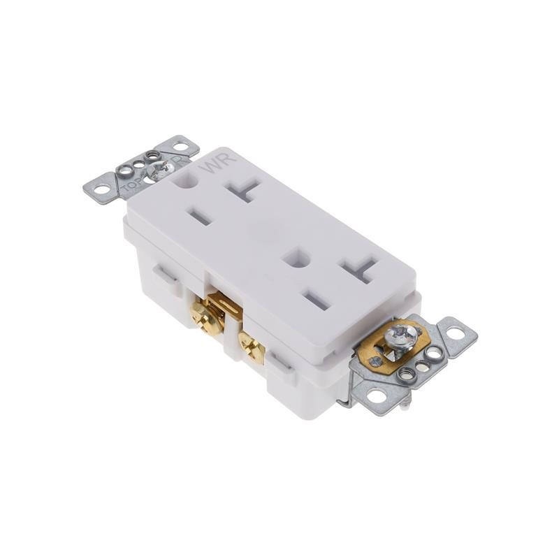 1 pcs : SQR44214WH - WR/TR 20A RECEPTACLE COMM WH