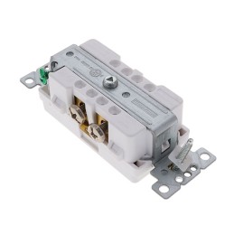 1 pcs : SQR44214WH - WR/TR 20A RECEPTACLE COMM WH