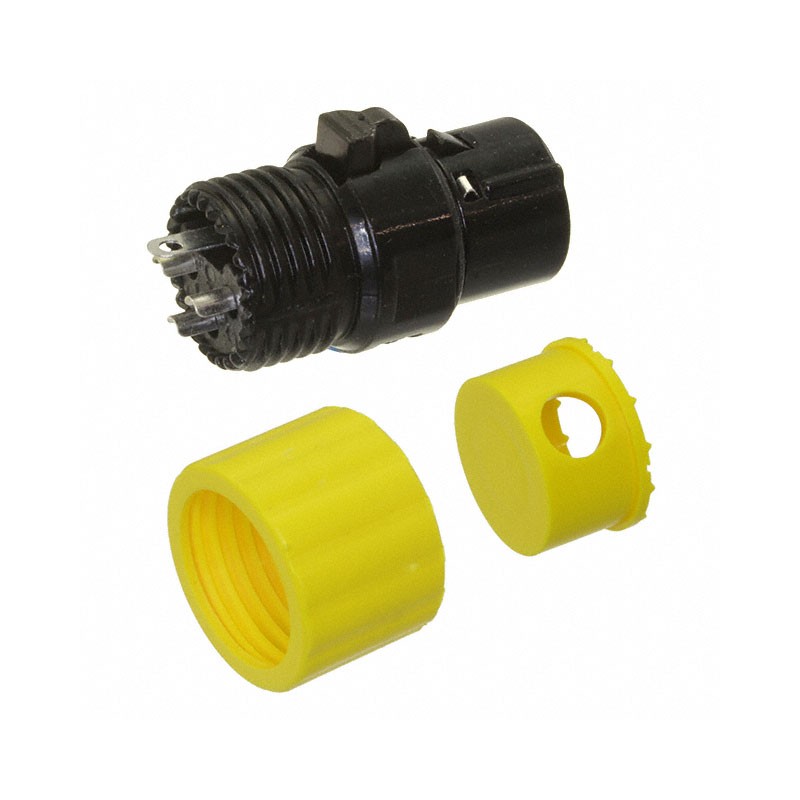 1 pcs : AAA3FBYYLP - CONN PLUG FMALE XLR 3POS SOLDER