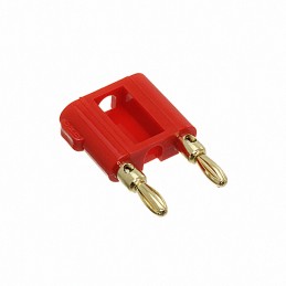 1 pcs : BU-P2244-2 - CONN DBL BANANA PLUG STACK MINI