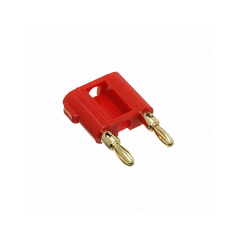 1 pcs : BU-P2244-2 - CONN DBL BANANA PLUG STACK MINI