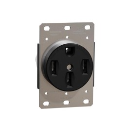 1 pcs : SQR46501BK - RANGE OUTLET 50A NEMA 14-50R BK