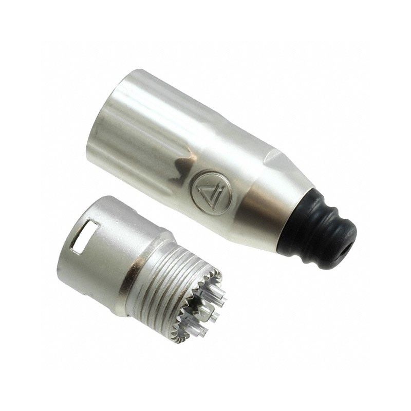1 pcs : AAA6MZ - CONN RCPT MALE XLR 6P SOLDER CUP