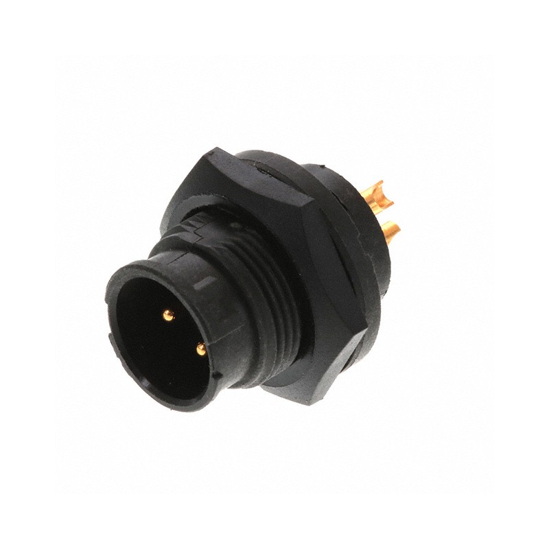 1 pcs : EN3P3M16X - CONN RCPT MALE 3P GOLD SLDR CUP