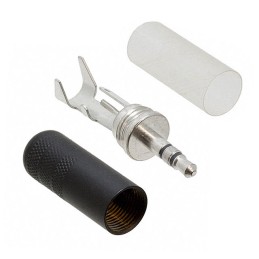 1 pcs : 35HDBNS - CONN PLUG STEREO 3.5MM 3COND