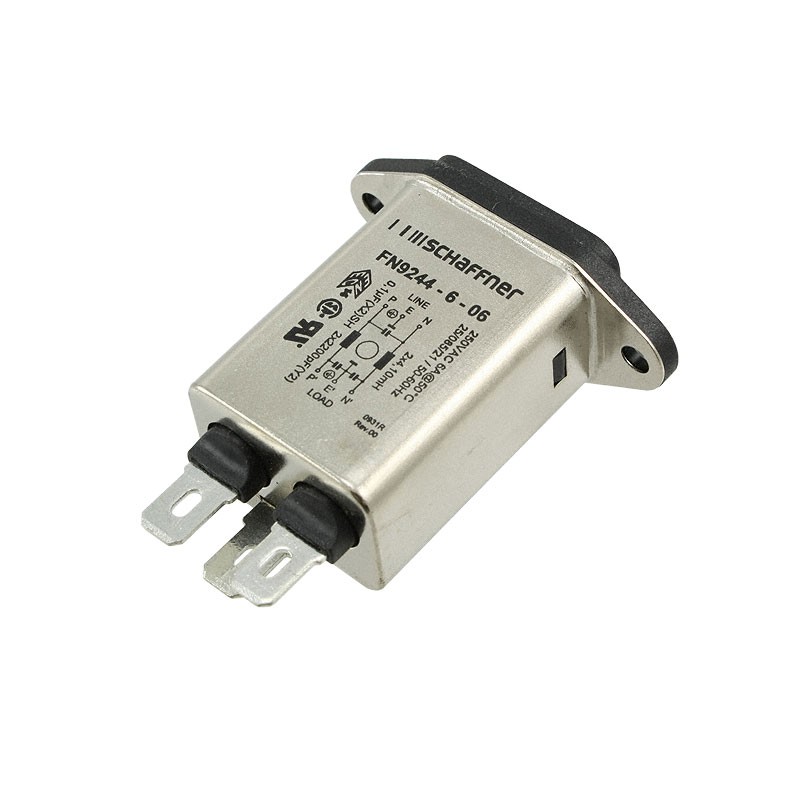 1 pcs : FN9244-6-06 - PWR ENT RCPT IEC320-C14 PANEL QC