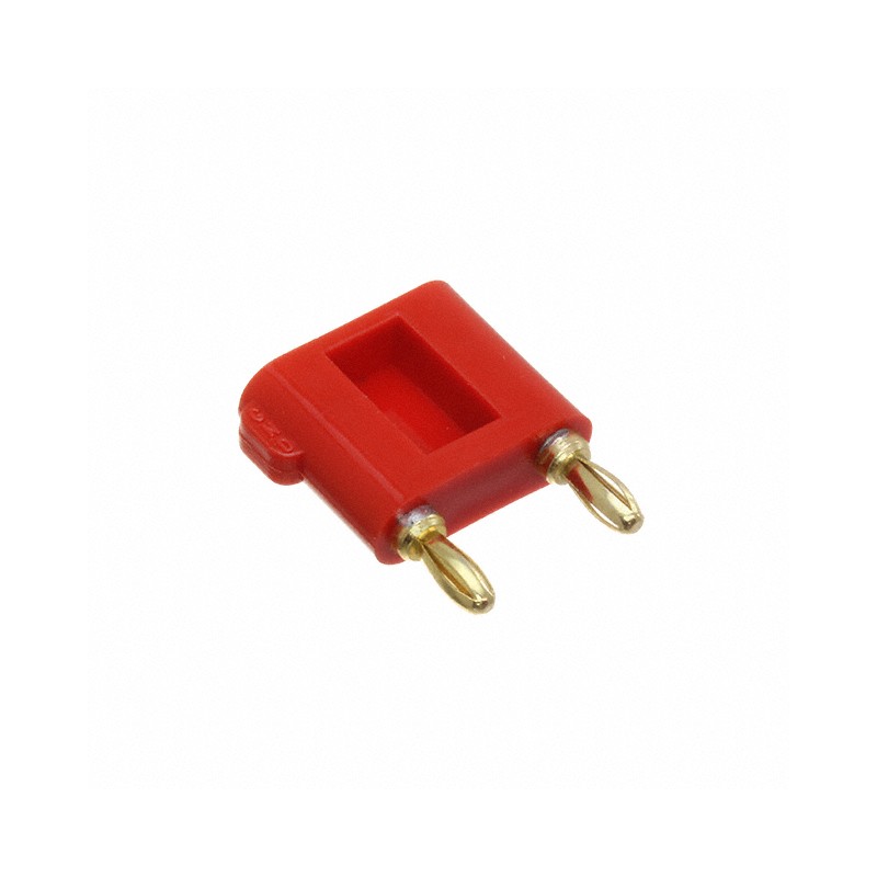 1 pcs : BU-P2035-2 - CONN DBL BANANA PLUG STACK MINI