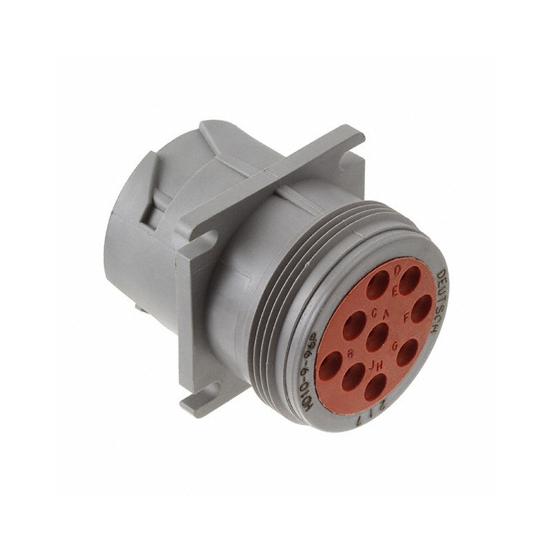 1 pcs : HD10-9-96P - CONN RCPT HSNG MALE 9POS PNL MNT