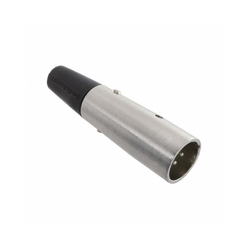 1 pcs : A4M - CONN RCPT MALE XLR 4P SOLDER CUP