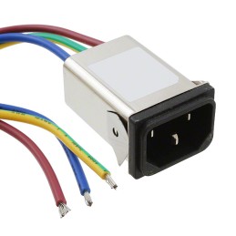 1 pcs : FN9222S-6-07 - PWR ENT RCPT IEC320-C14 PNL WIRE