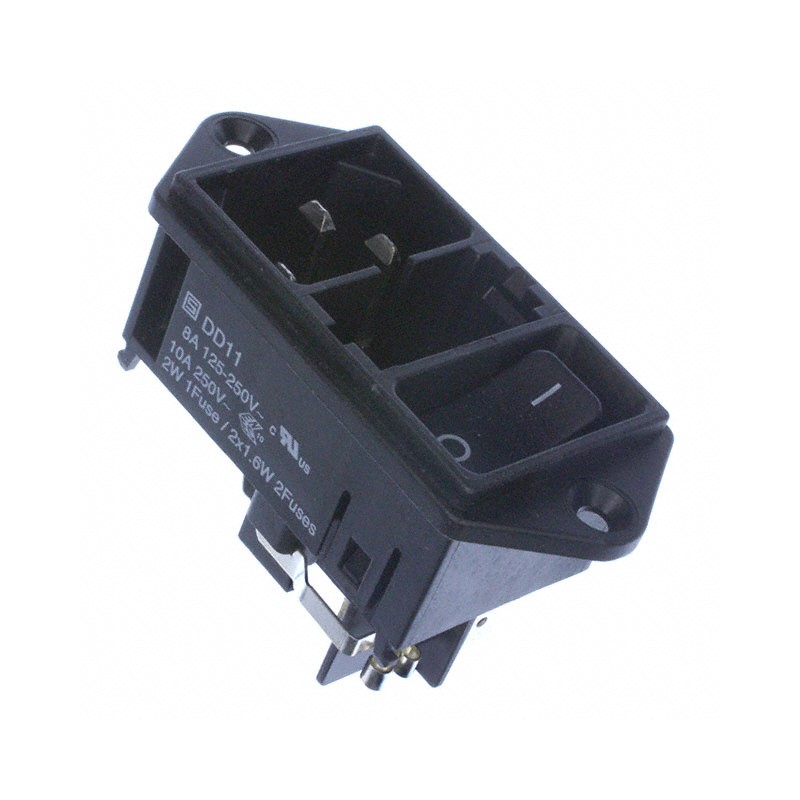 1 pcs : DD11.0111.1110 - PWR ENT MOD RCPT IEC320-C14 PNL