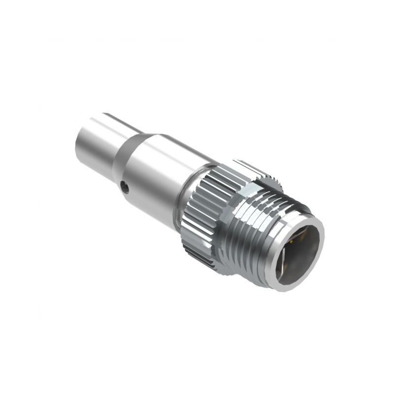 1 pcs : 54-00395 - M12 X-CODE 8POS PLUG MOLDING