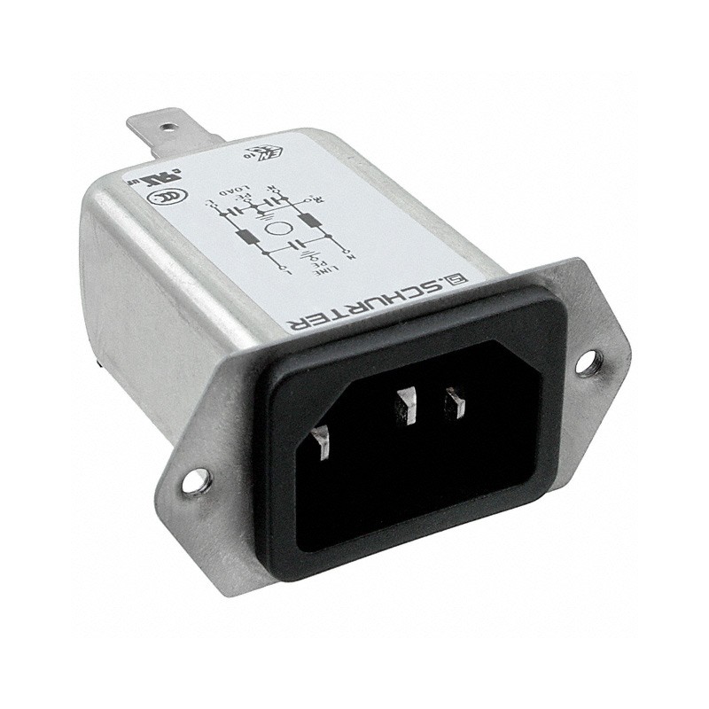 1 pcs : 5120.4073.0 - PWR ENT RCPT IEC320-C14 PNL SLDR