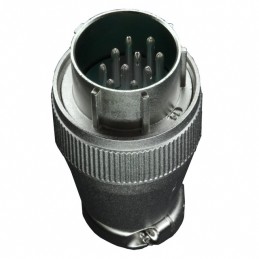 1 pcs : SRCN6A21-10P - CONN PLUG MALE 10P SOLDER CUP
