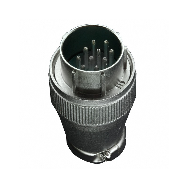 1 pcs : SRCN6A21-10P - CONN PLUG MALE 10P SOLDER CUP