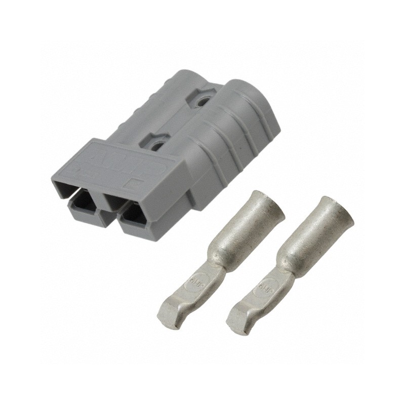 1 pcs : 647892-4 - CONN PLUG 2POS IN-LINE CRIMP