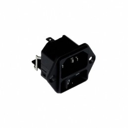 1 pcs : DC11.0001.007 - PWR ENT MOD RCPT IEC320-C14 PNL