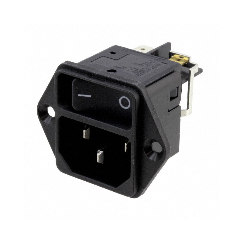 1 pcs : DC11.0001.003 - PWR ENT MOD RCPT IEC320-C14 PNL