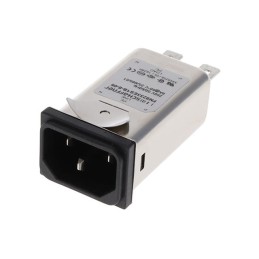 1 pcs : FN9233ES1B-8-06 - PWR ENT RCPT IEC320-C14 PANEL QC