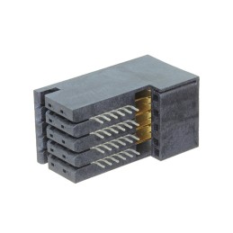 1 pcs : 1-1410271-8 - CONN HEADER POWER 4POS EDGE MNT