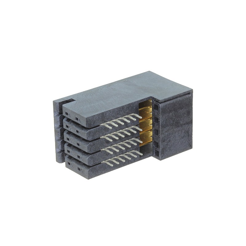 1 pcs : 1-1410271-8 - CONN HEADER POWER 4POS EDGE MNT