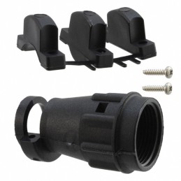 1 pcs : TNA14CC-SR00L - CONN BACKSHELL W/CLAMP SZ 14 BLK