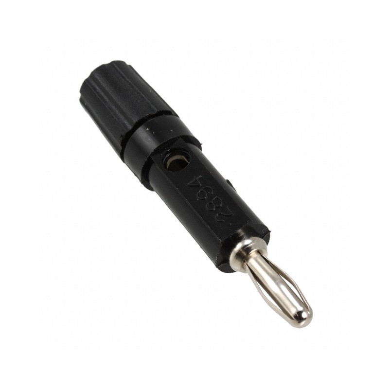 1 pcs : 2894-0 - CONN BIND POST FLUTED BLACK