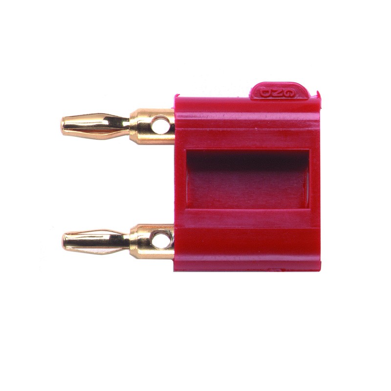 1 pcs : 2244-2 - CONN DBL BANANA PLUG STACK MINI