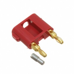 1 pcs : 2244-2 - CONN DBL BANANA PLUG STACK MINI