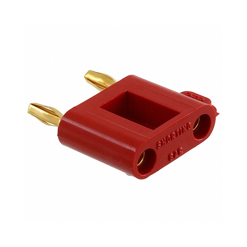 1 pcs : 2035-2 - CONN DBL BANANA PLUG STACK MINI