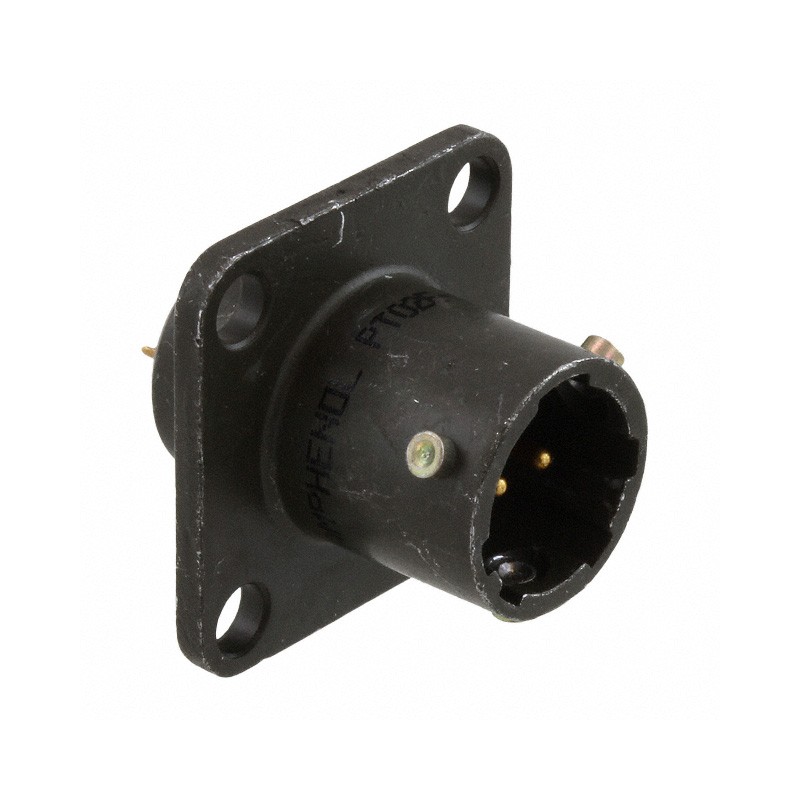 1 pcs : PT02E-8-2P - CONN RCPT MALE 2P GOLD SLDR CUP