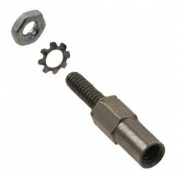 1 pcs : 200875-7 - CONN FIXED JACKSCREW FMLE W/HDWR