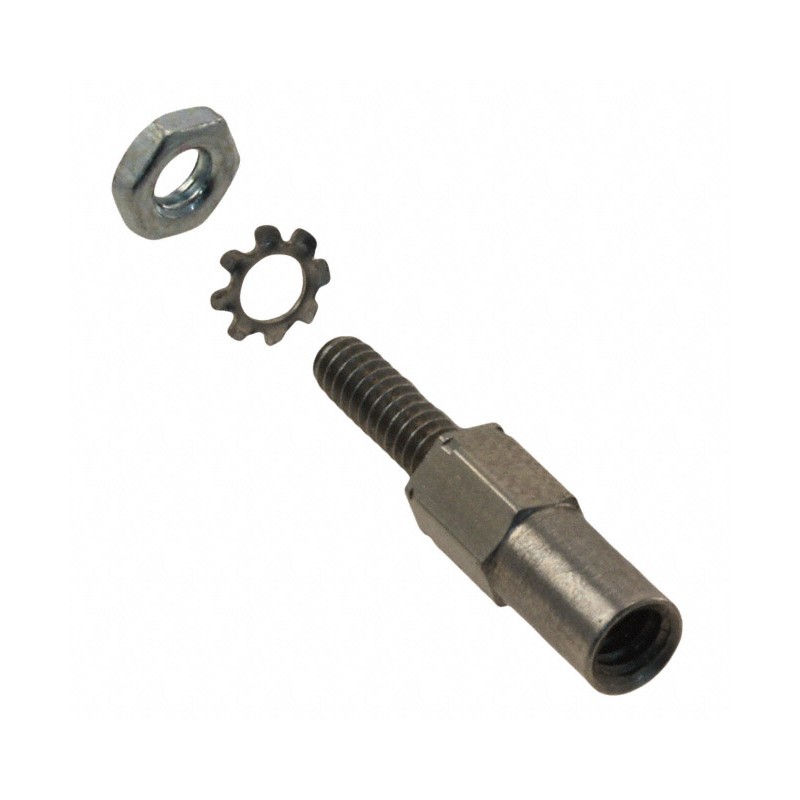 1 pcs : 200875-7 - CONN FIXED JACKSCREW FMLE W/HDWR