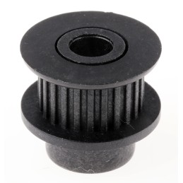 1 pcs - RS PRO Timing Belt Pulley, Glass Filled PC 6mm Belt Width x 2mm Pitch, 24 Tooth