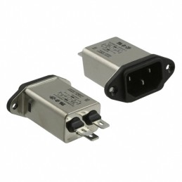 1 pcs : FN9244R-15-06 - PWR ENT RCPT IEC320-C14 PANEL QC