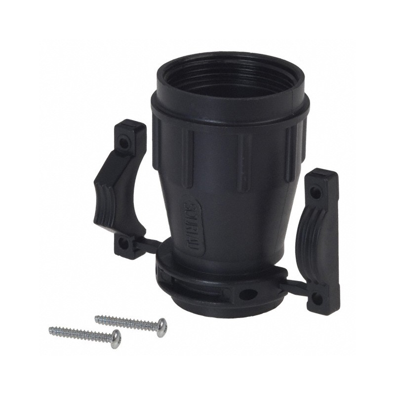 1 pcs : UTG20AC - CONN BCKSH W CLP SZ20 1 3/16-18