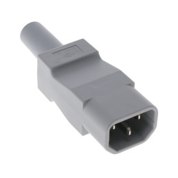 1 pcs : 9009.0221 - PWR ENT PLUG IEC320-2-2E STR SCR