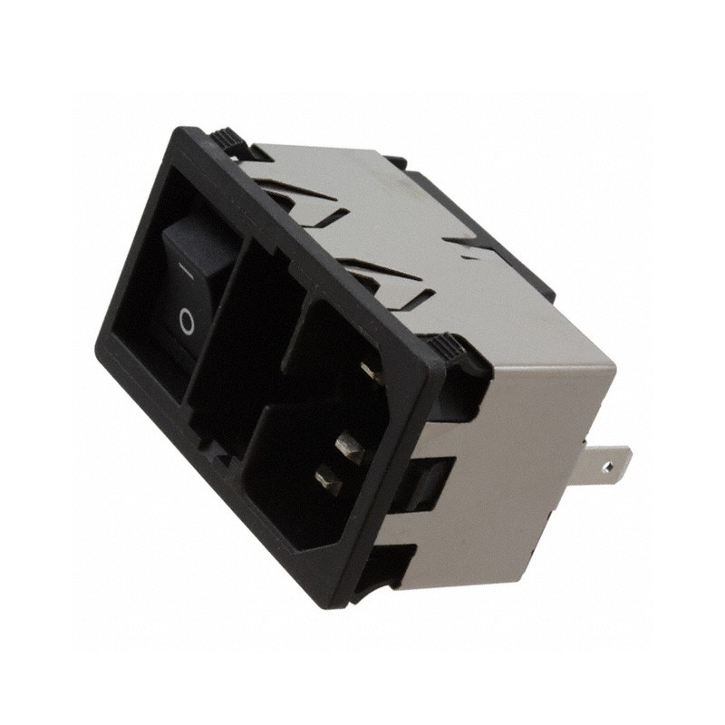 1 pcs : KM01.1205.11 - PWR ENT MOD RCPT IEC320-C14 PNL