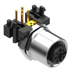 1 pcs : 54-00247 - CONN RCPT FMALE 5POS GOLD SOLDER