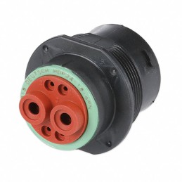 1 pcs : HDP24-18-6PN - CONN RCPT HSNG MALE 6POS PNL MNT