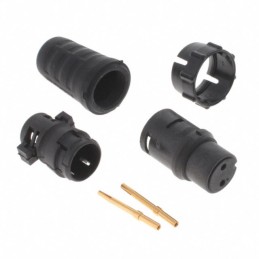 1 pcs : EN3C2FCX - CONN PLUG FMALE 2POS GOLD CRIMP