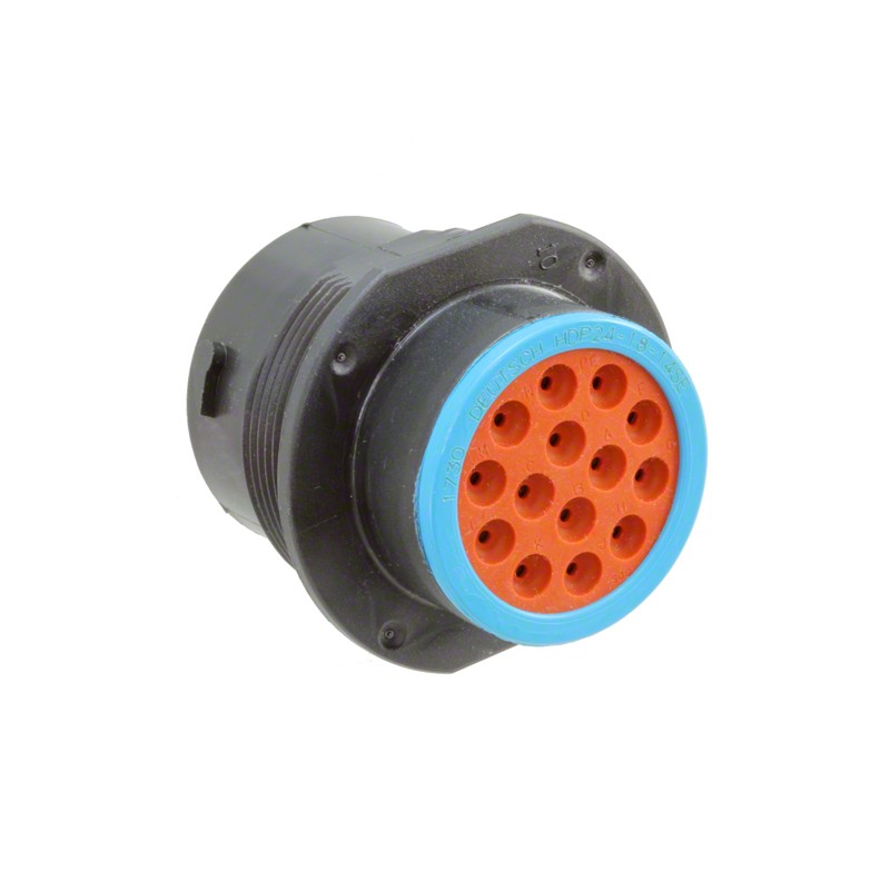 1 pcs : HDP24-18-14SE - CONN RCPT HSG FMALE 14POS PNL MT
