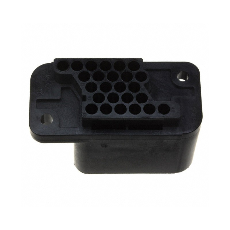 1 pcs : 211149-1 - CONN PLUG HSG DRAWER 25POS BLK
